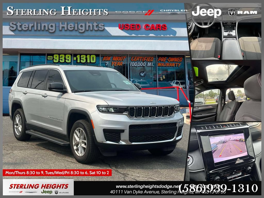 Used 2024 Jeep Grand Cherokee L Laredo w/ Luxury Tech Group I
