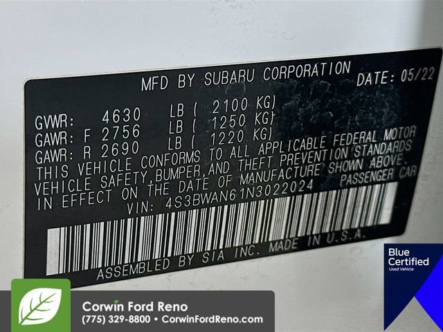 Used 2022 Subaru Legacy Limited AWD/4WD image 38