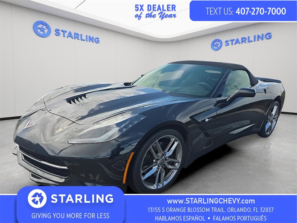 Used 2015 Chevrolet Corvette Stingray Convertible w/ 3LT Preferred Equipment Group