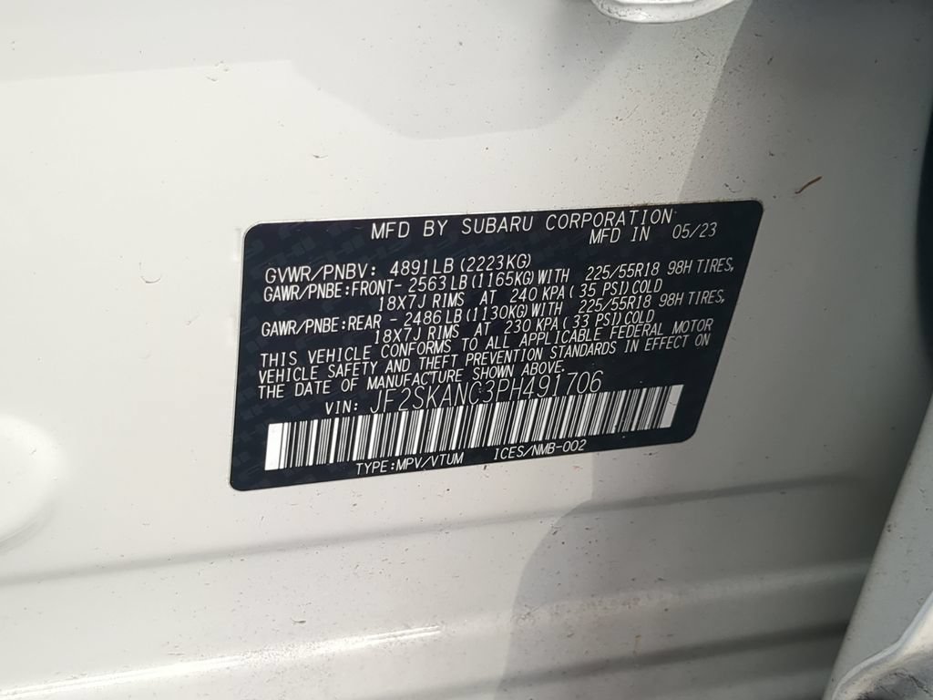 Certified 2023 Subaru Forester Limited AWD/4WD image 34