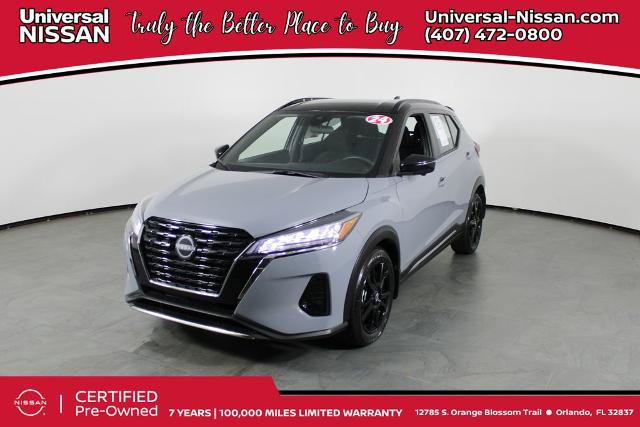 Certified 2024 Nissan Kicks SR