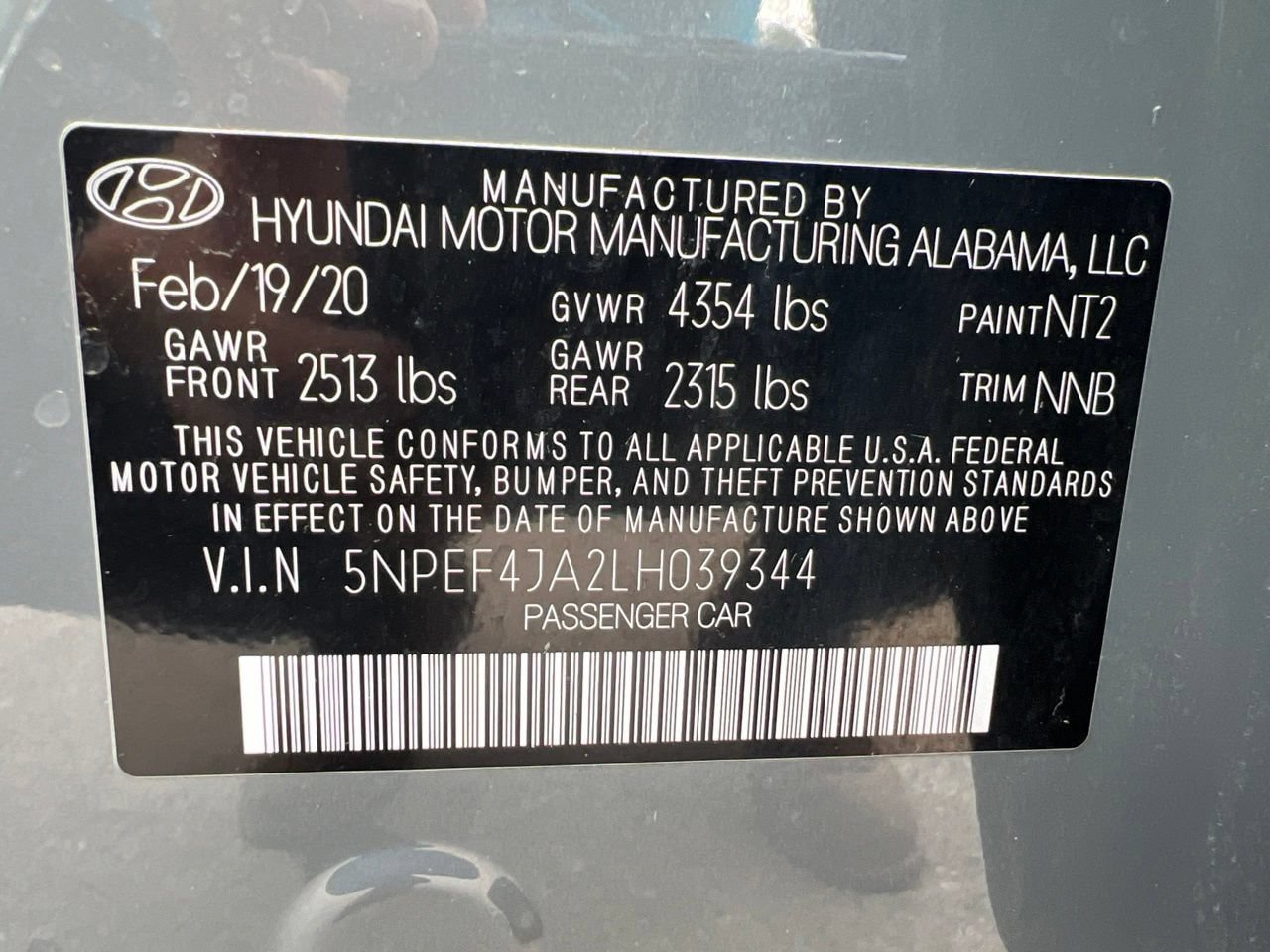 Used 2020 Hyundai Sonata SEL w/ Convenience + Sunroof Package FWD image 28