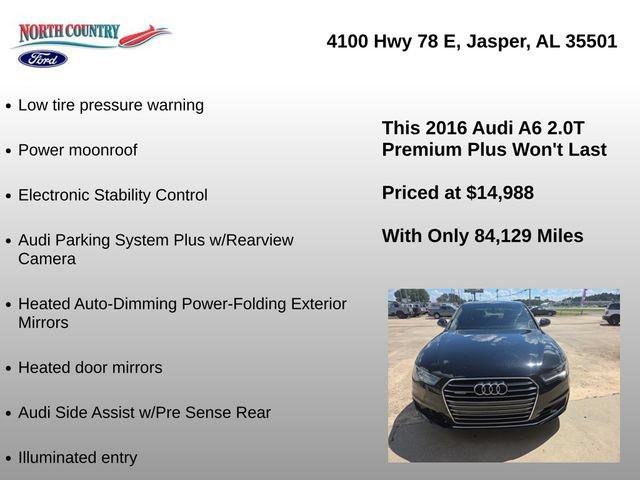 Used 2016 Audi A6 2.0T Premium Plus w/ Premium Plus Package AWD/4WD image 24