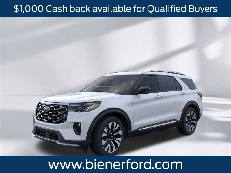 New 2026 Ford Explorer Platinum w/ LUX Leather Package AWD/4WD image 1