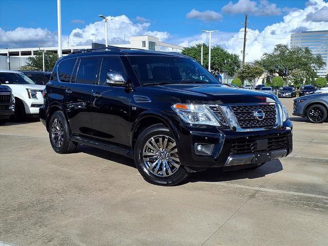 Certified 2019 Nissan Armada Platinum w/ Captain's Chairs Package
