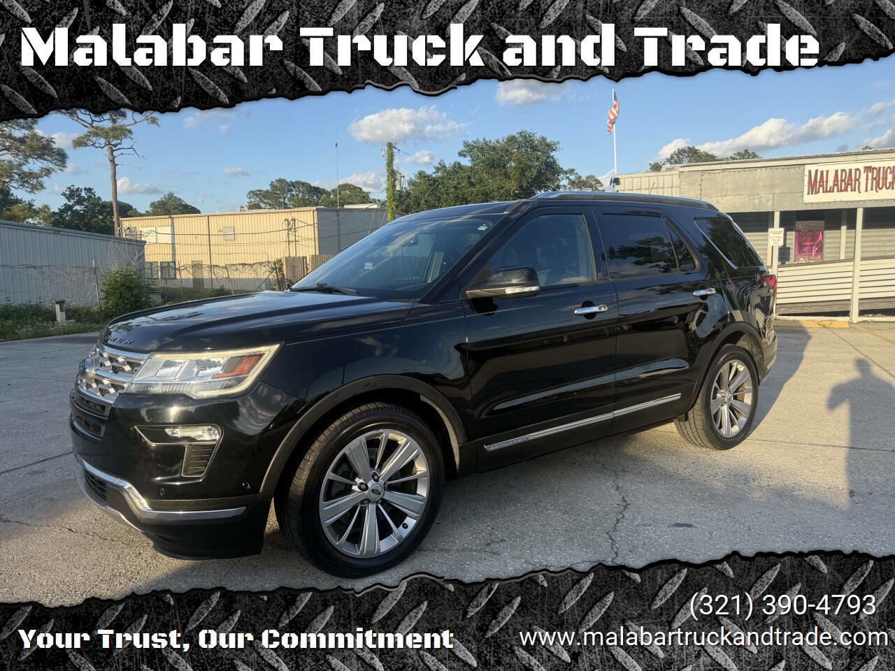 Used 2018 Ford Explorer Limited w/ Equipment Group 301A FWD image 1