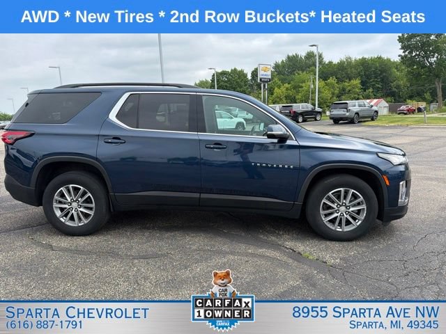 Used 2023 Chevrolet Traverse LT w/ Rear Camera Mirror Package AWD/4WD image 2
