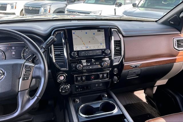 Used 2022 Nissan Titan Platinum Reserve w/ Moonroof Package AWD/4WD image 9