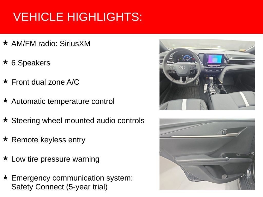 Certified 2026 Toyota Camry SE FWD image 18