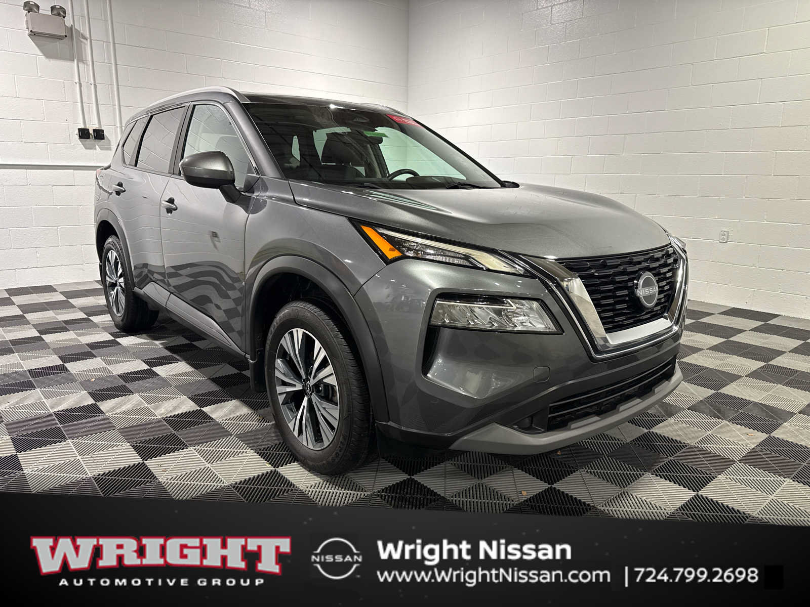 Certified 2023 Nissan Rogue SV w/ SV Premium B Package AWD/4WD image 1