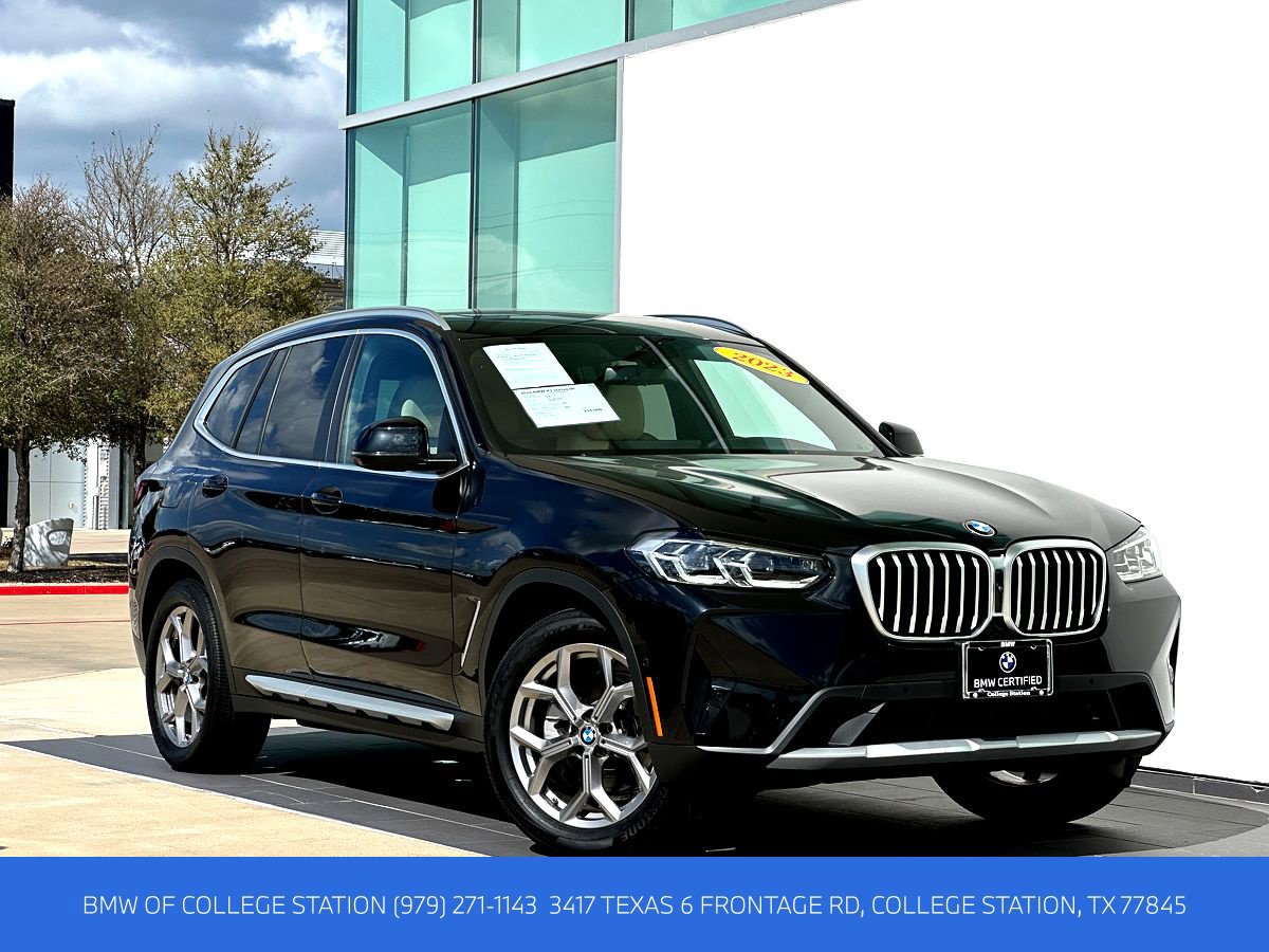 Certified 2023 BMW X3 sDrive30i w/ Premium Package RWD image 1