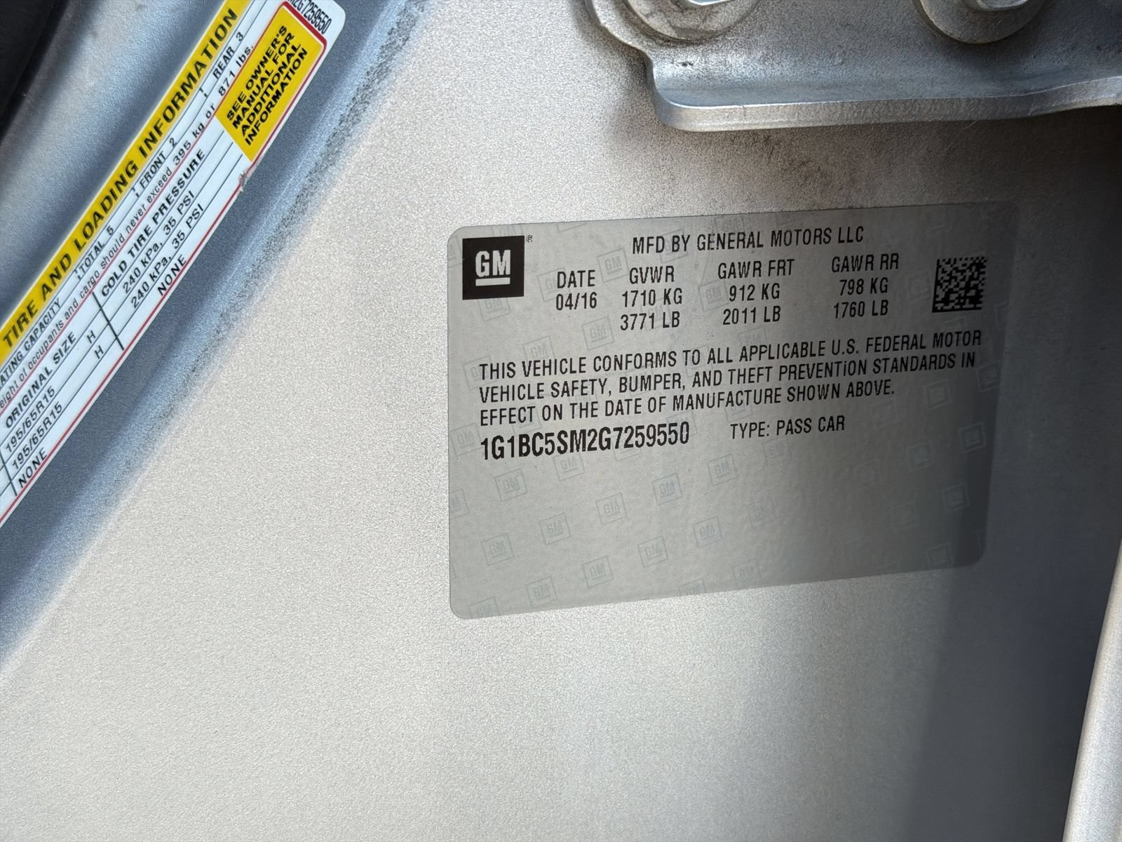 Used 2016 Chevrolet Cruze LS FWD image 39