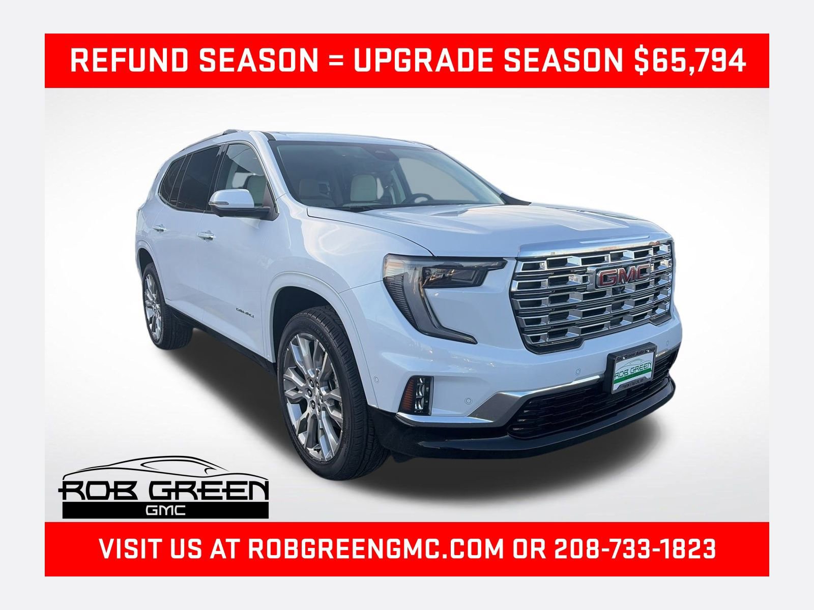 New 2026 GMC Acadia Denali w/ Super Cruise Package
