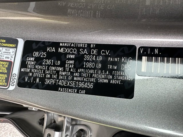 New 2025 Kia K4 LXS image 37