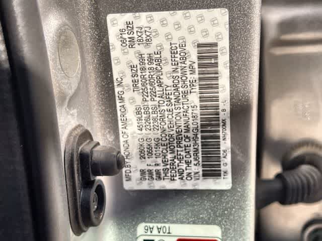Used 2016 Honda CR-V Touring image 22