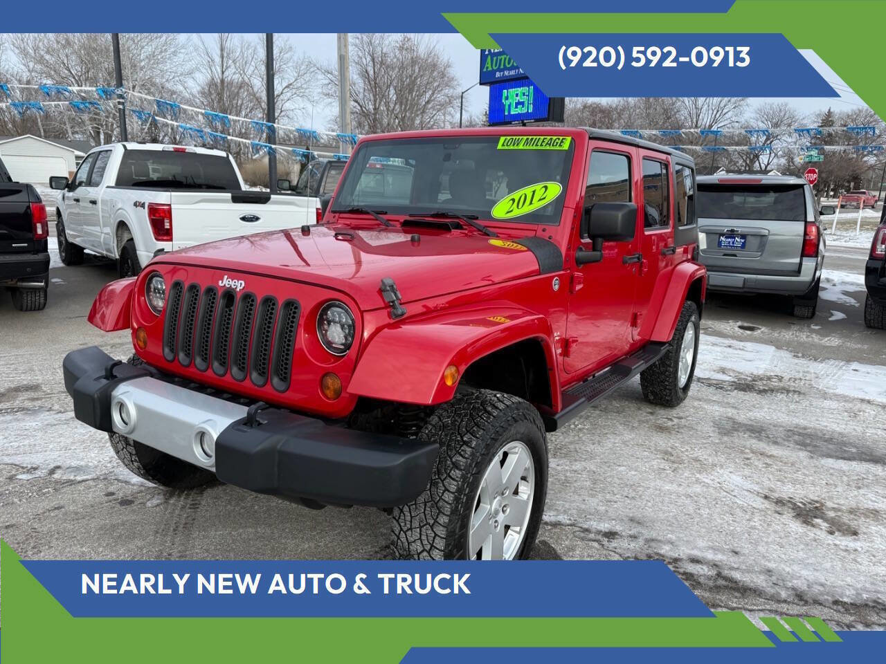 Used 2012 Jeep Wrangler Unlimited Sahara w/ Mopar Chrome Edition Group image 1