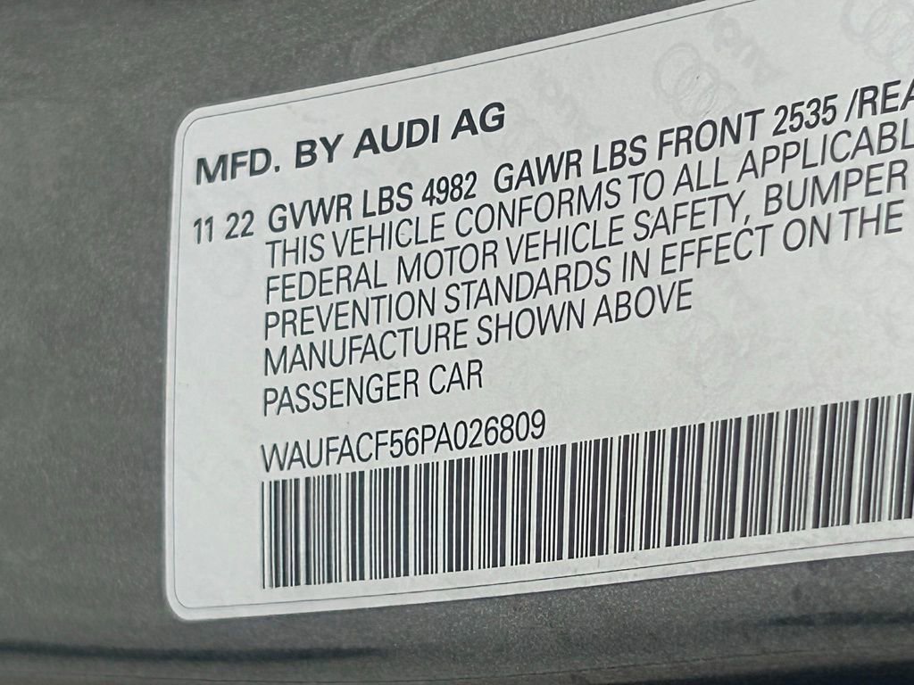 Used 2023 Audi A5 2.0T Premium Plus w/ Premium Plus AWD/4WD image 56