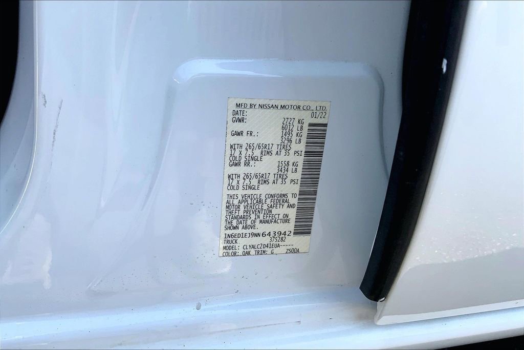 Used 2022 Nissan Frontier SV RWD image 14