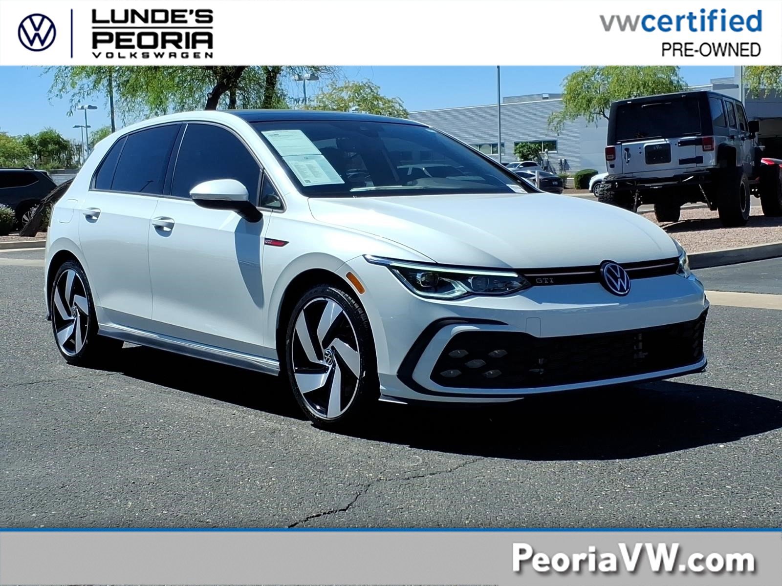 Certified 2023 Volkswagen GTI SE image 1