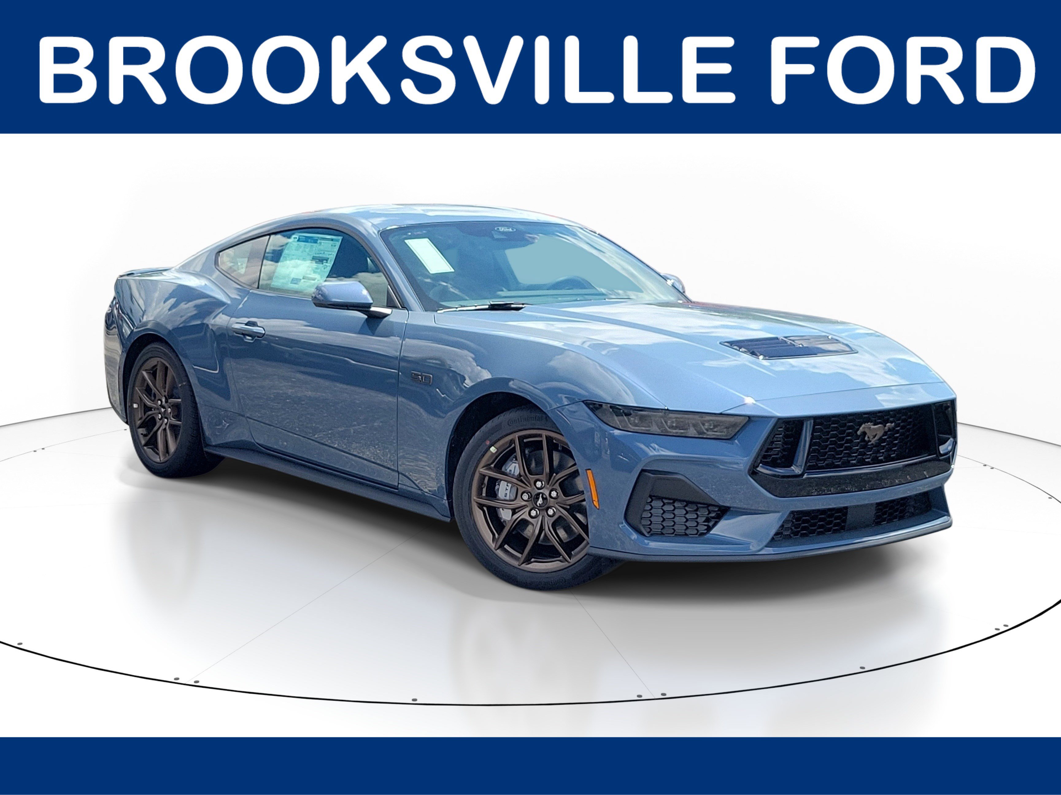 New 2026 Ford Mustang GT Premium w/ Bronze Appearance Package RWD image 1
