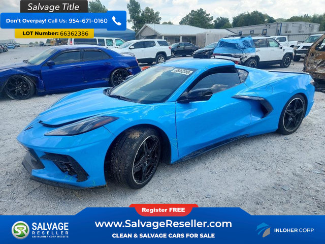 Used 2024 Chevrolet Corvette Stingray Coupe w/ Battery Protection Package