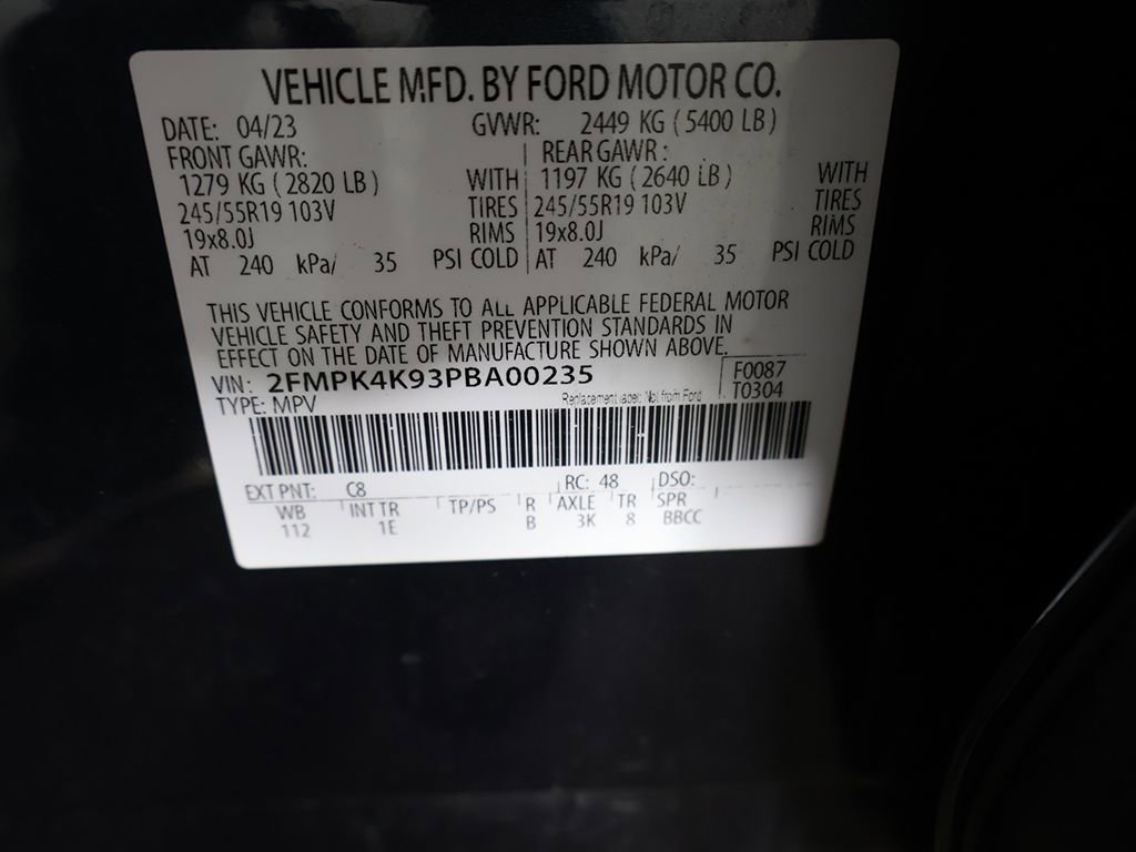 Used 2023 Ford Edge Titanium w/ Equipment Group 301A image 49