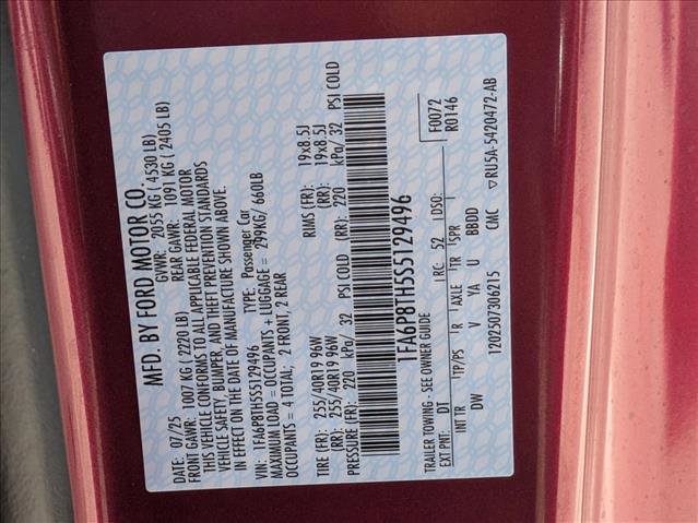 New 2025 Ford Mustang Coupe image 24