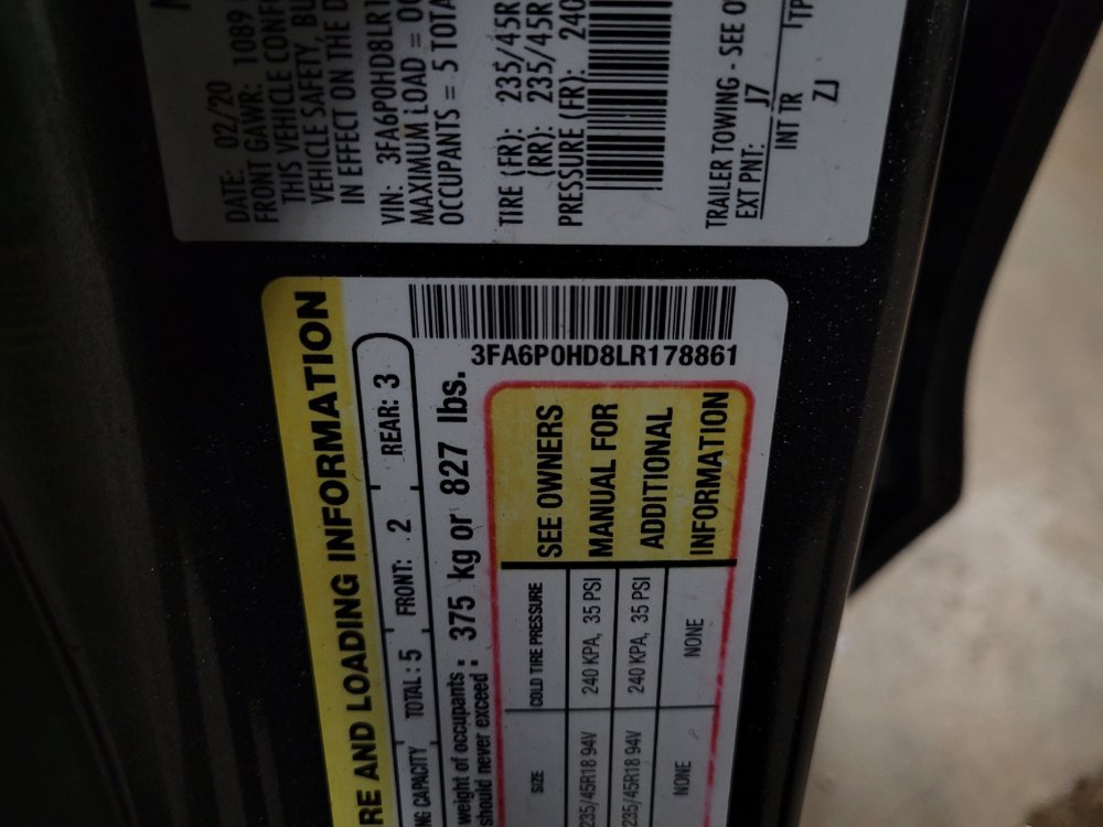 Used 2020 Ford Fusion SE w/ Equipment Group 151A FWD image 33