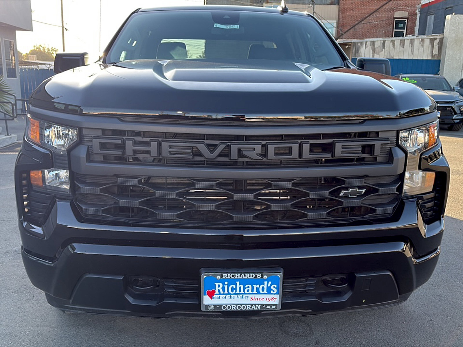 New 2026 Chevrolet Silverado 1500 Custom w/ Turbomax Blackout Package RWD image 4