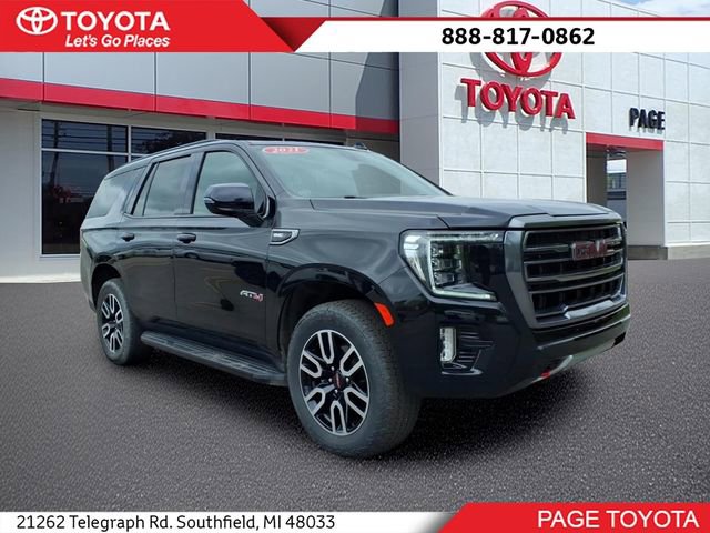 Used 2021 GMC Yukon AT4 w/ Rear Media and Nav Package AWD/4WD image 1