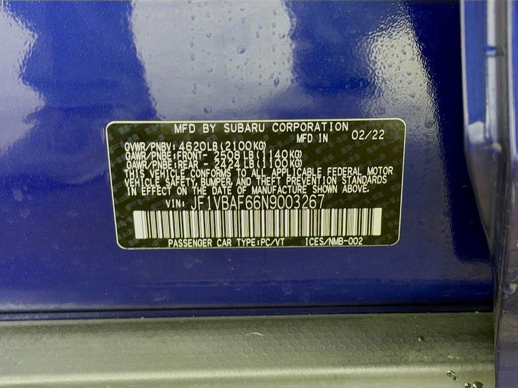 Used 2022 Subaru WRX Premium w/ Popular Package #2 image 34