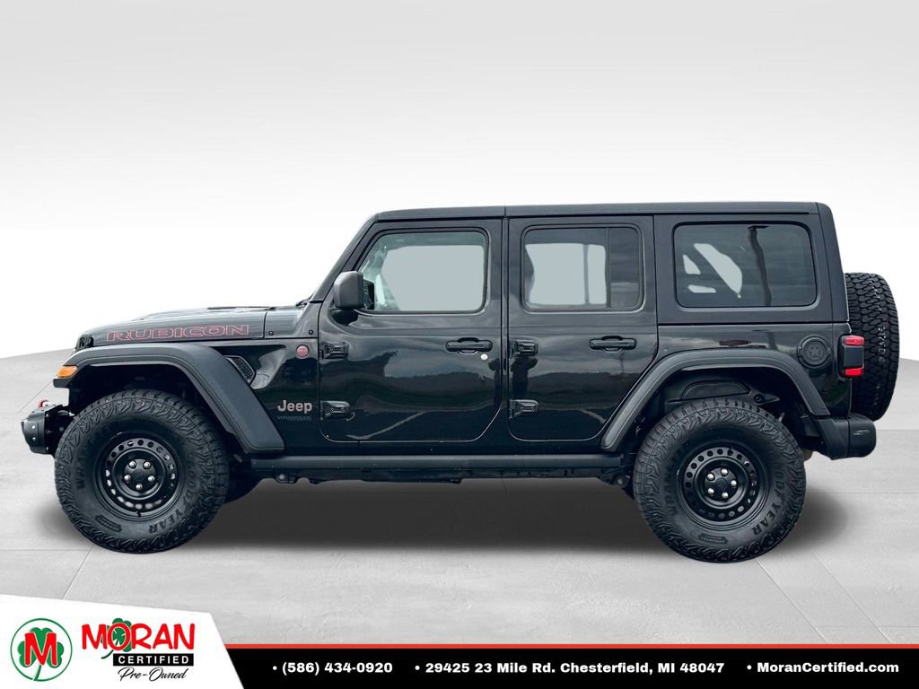 Used 2022 Jeep Wrangler Unlimited Rubicon w/ Steel Bumper Group AWD/4WD image 2