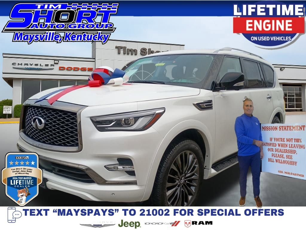 Used 2024 INFINITI QX80 Premium Select w/ Cargo Package