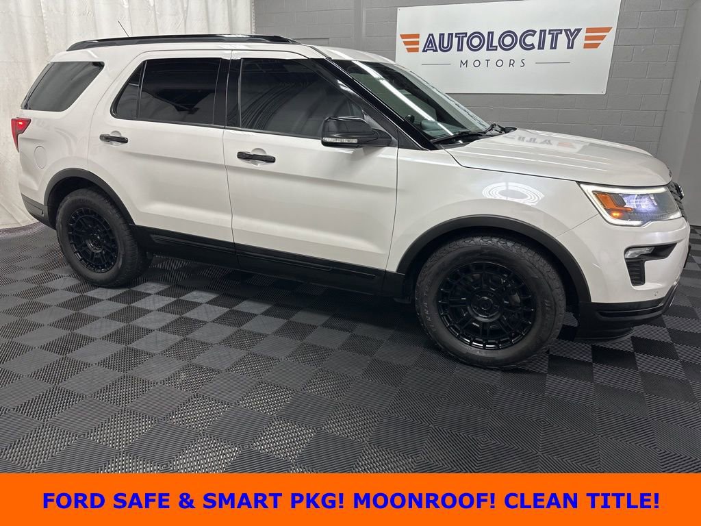 Used 2018 Ford Explorer Sport w/ Equipment Group 401A image 1