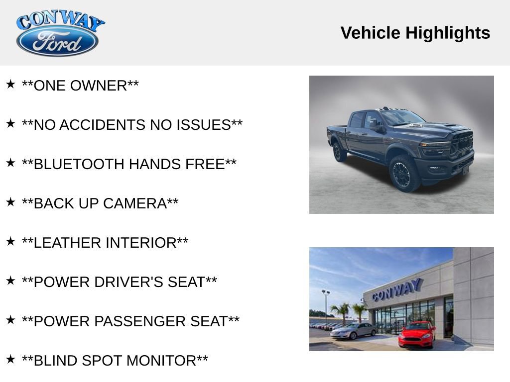 Used 2025 RAM 2500 Rebel w/ Rebel Level 1 Equipment Group image 4