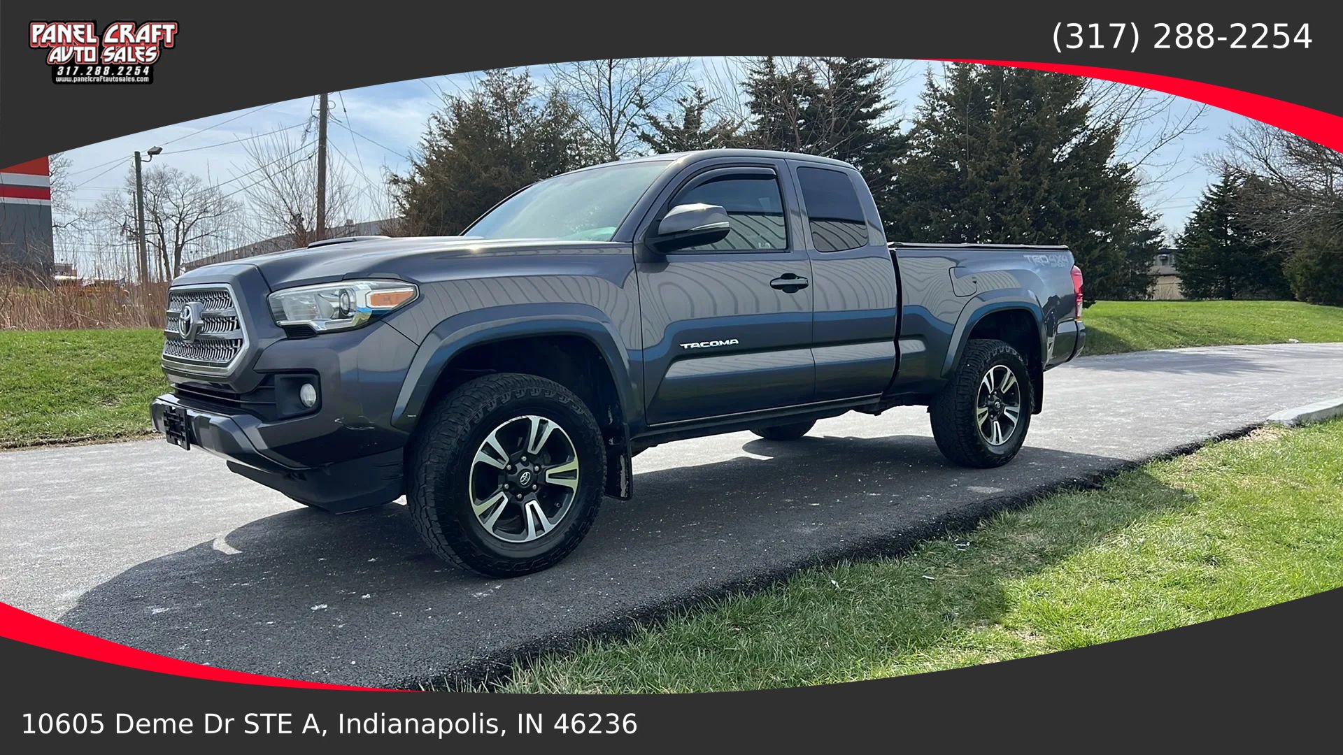 Used 2017 Toyota Tacoma TRD Sport w/ Tow Package (A/T) image 1