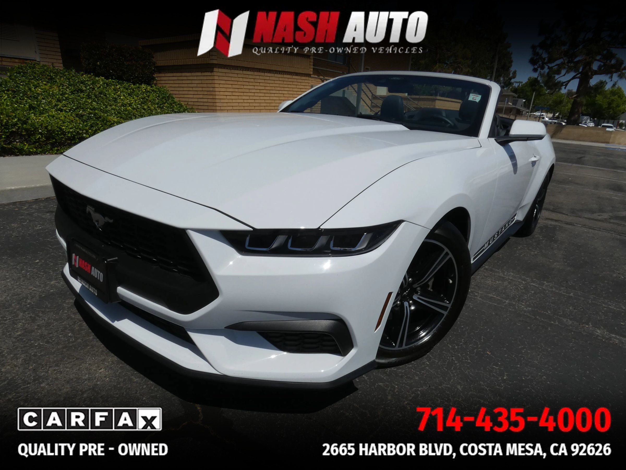 Used 2024 Ford Mustang Convertible RWD image 16