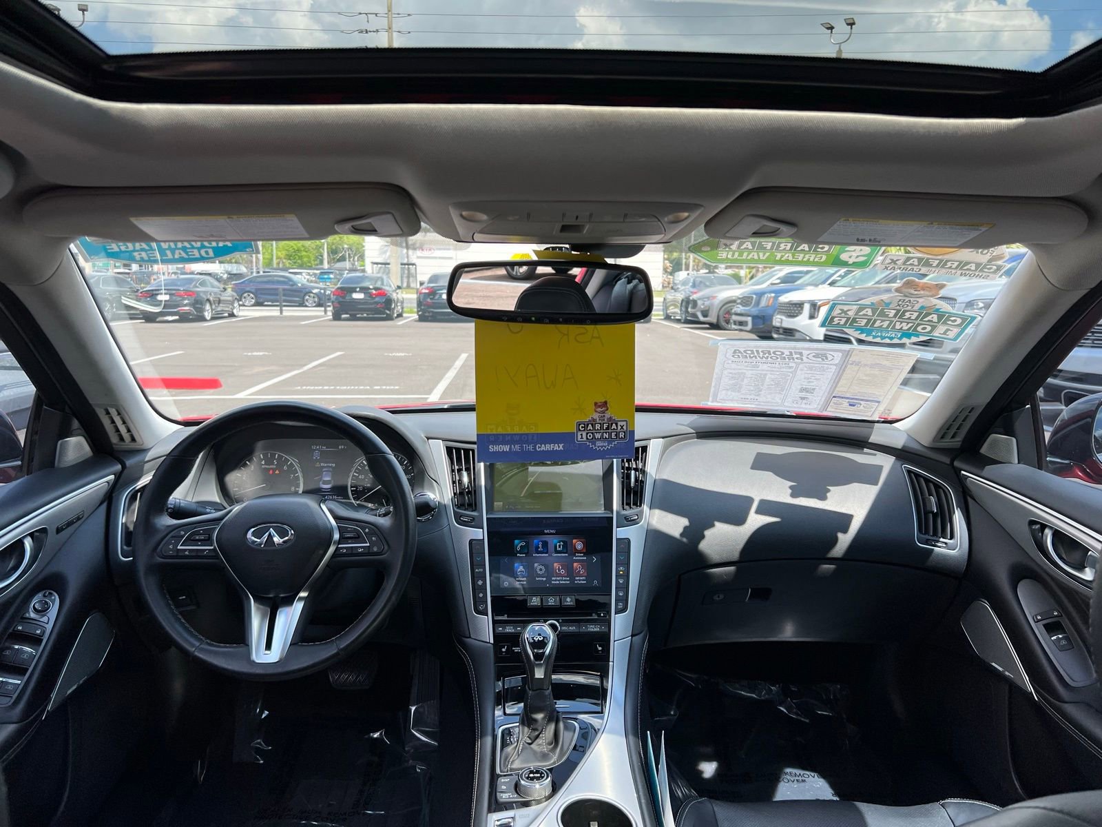 Used 2022 INFINITI Q50 Luxe w/ Cargo Package image 48