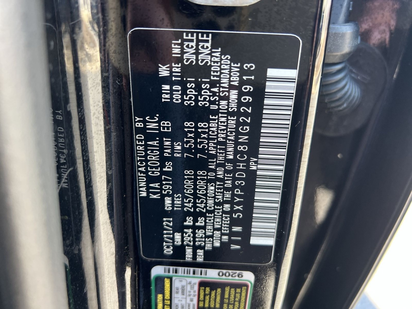 Used 2022 Kia Telluride EX w/ Towing Package AWD/4WD image 30