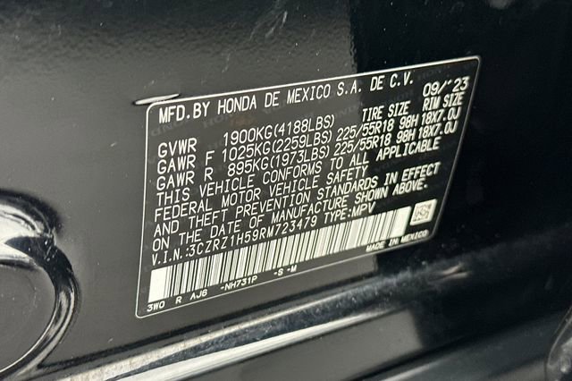 Certified 2024 Honda HR-V Sport image 27