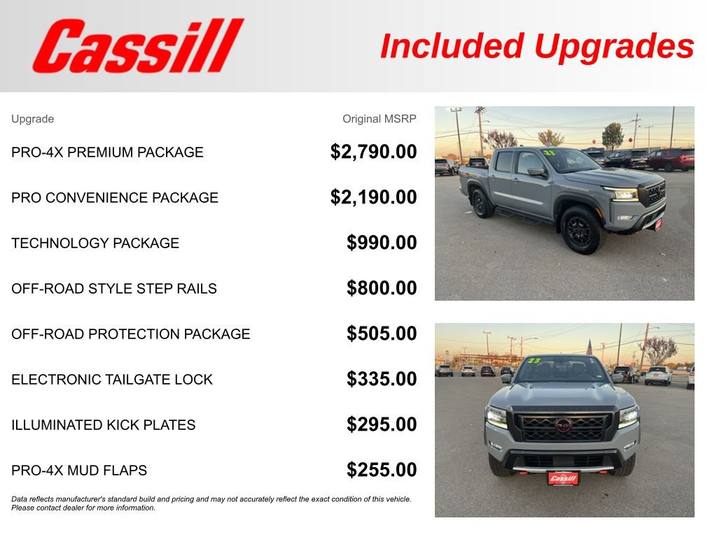 Used 2023 Nissan Frontier PRO-4X w/ Pro-4X Premium Package image 44