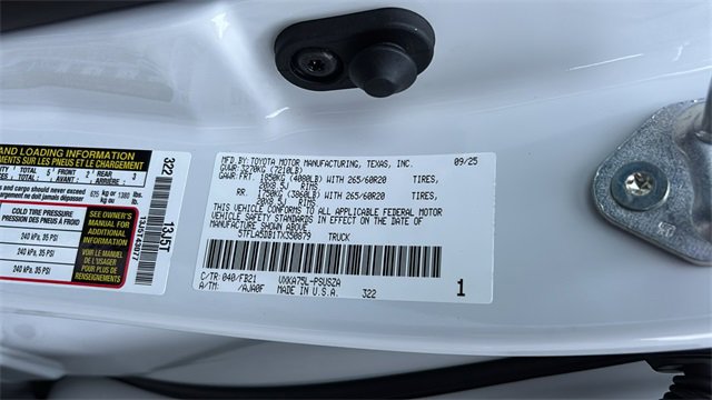 New 2026 Toyota Tundra SR5 image 34