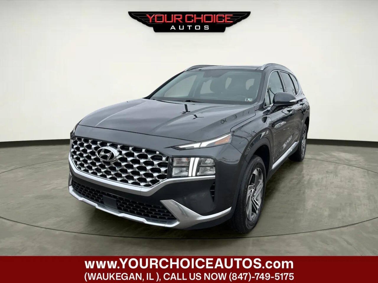 Used 2022 Hyundai Santa Fe SEL w/ Convenience + Premium Package AWD/4WD image 1