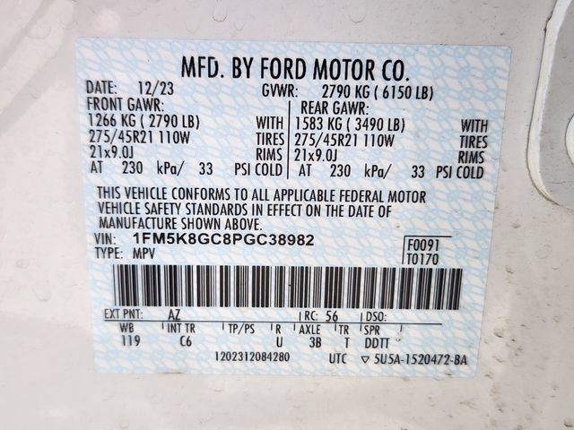 Certified 2023 Ford Explorer ST w/ Equipment Group 401A AWD/4WD image 26