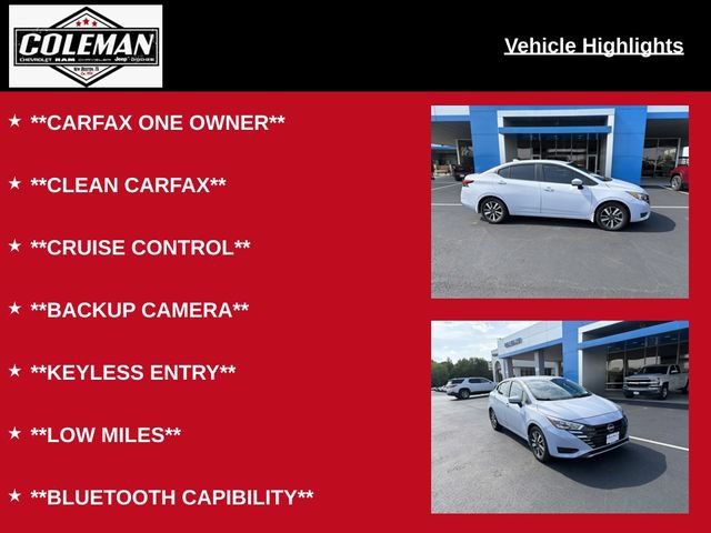 Used 2025 Nissan Versa SV w/ Trunk Package FWD image 6