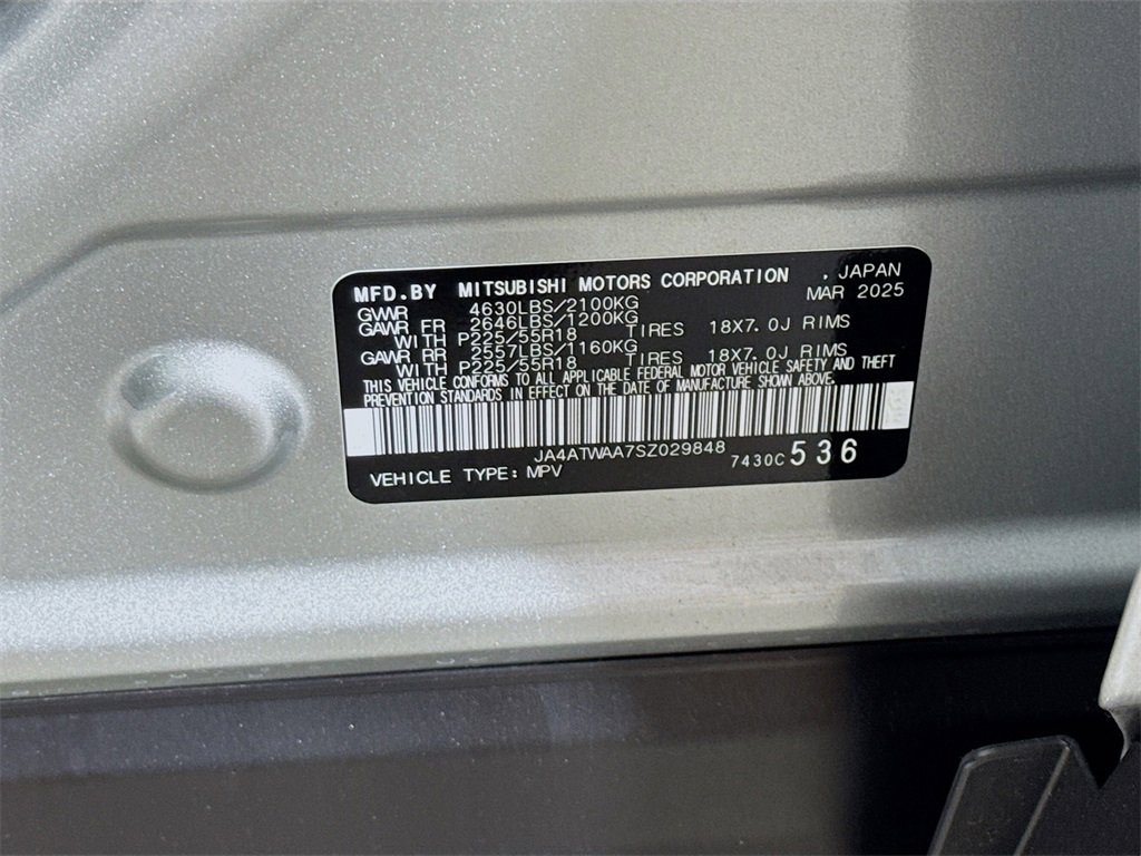 New 2025 Mitsubishi Eclipse Cross SE image 32
