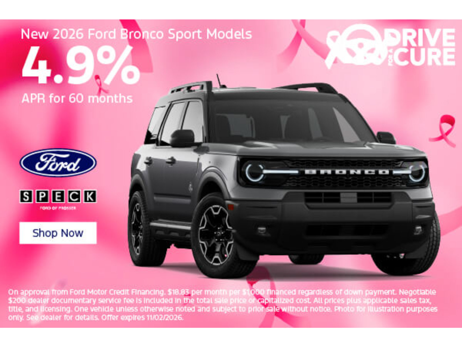 New 2026 Ford Bronco Sport Big Bend AWD/4WD image 2