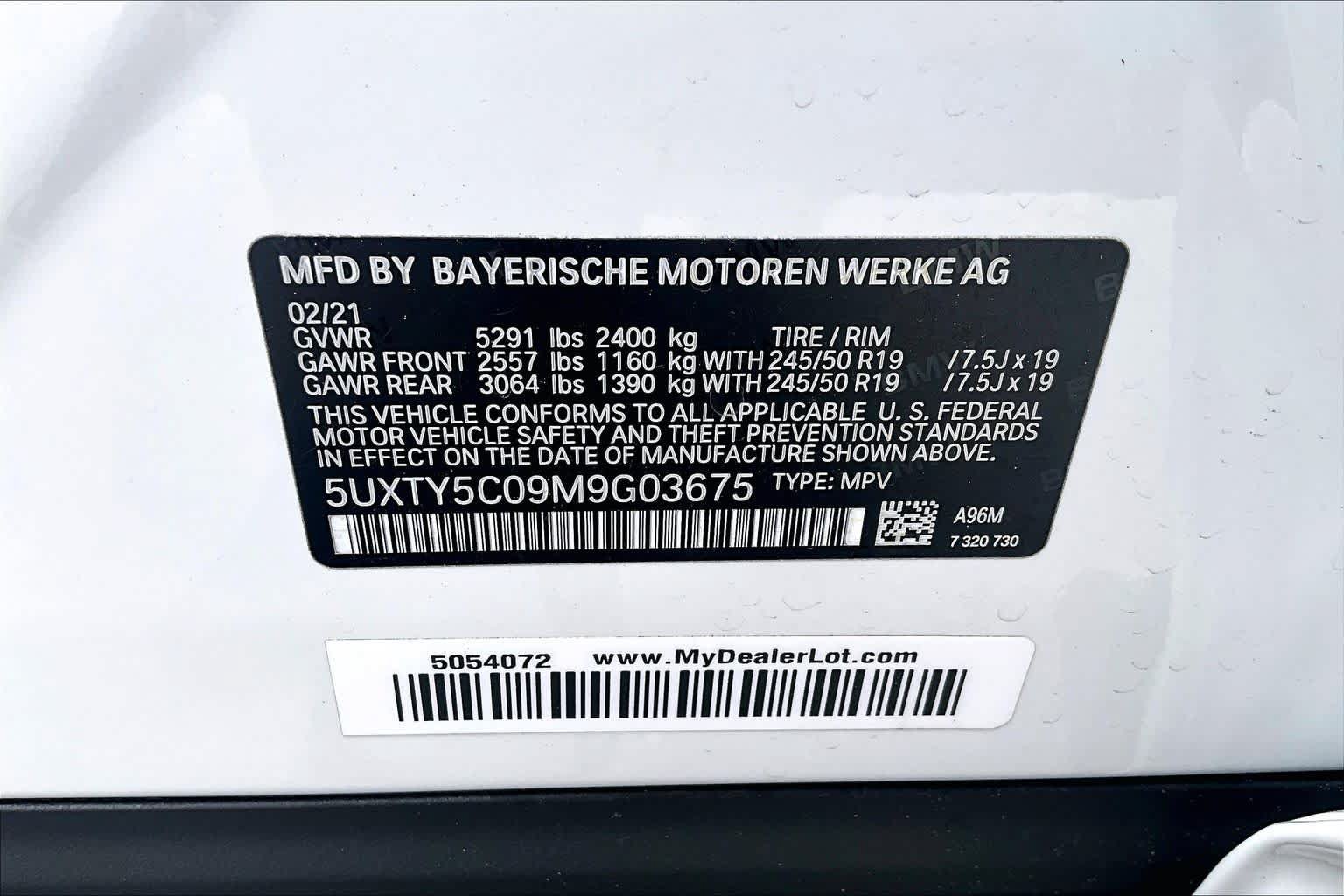 Used 2021 BMW X3 xDrive30i w/ Premium Package AWD/4WD image 41