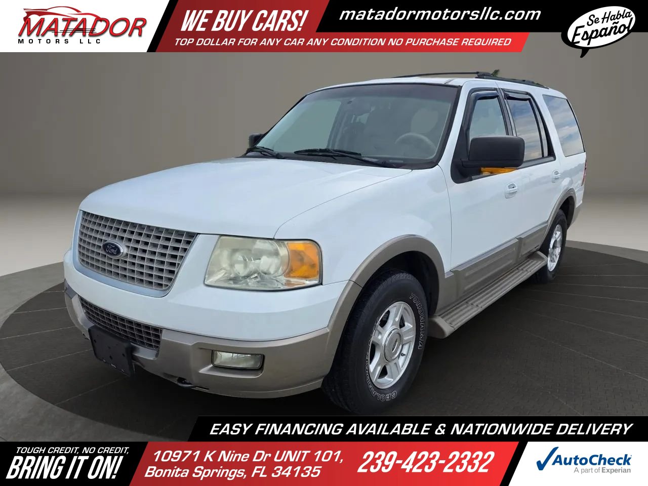 Used 2004 Ford Expedition Eddie Bauer