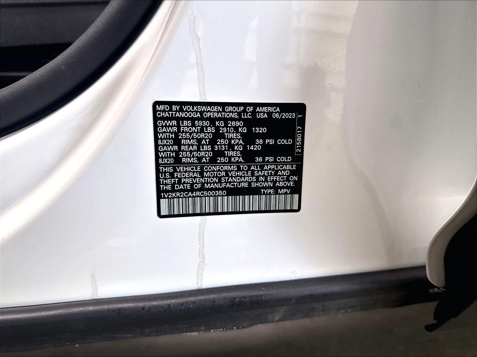 Used 2024 Volkswagen Atlas SE w/ Panoramic Sunroof Package AWD/4WD image 22